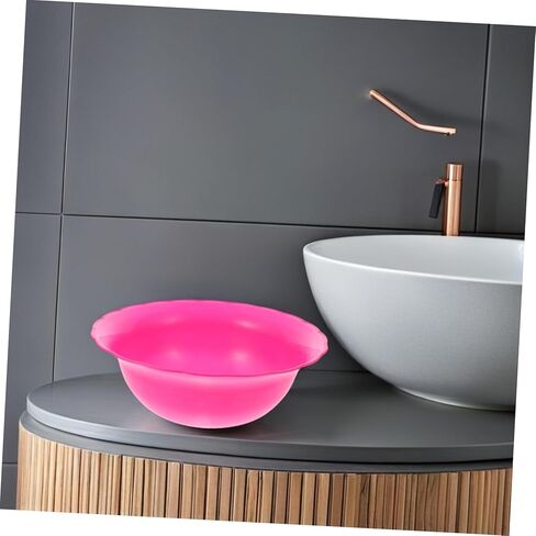 BESTYASH 6Pcs Face Washing Basin Versatile Plastic Wash Basins for Home Salon Spa Use for Cleansing Face Clothes Vegetables Random Colors in Kuwait