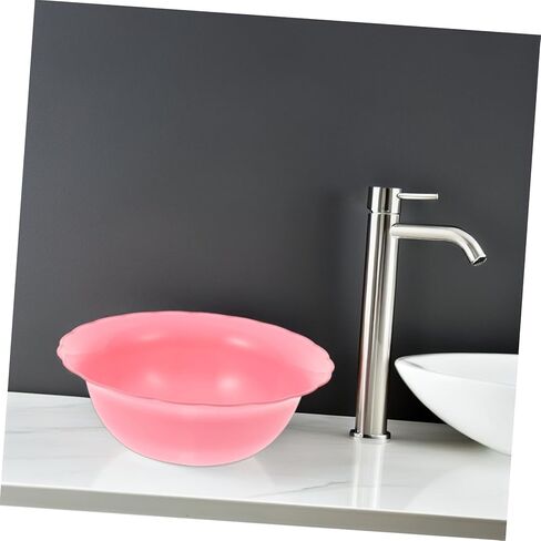 BESTYASH 6Pcs Face Washing Basin Versatile Plastic Wash Basins for Home Salon Spa Use for Cleansing Face Clothes Vegetables Random Colors in Kuwait