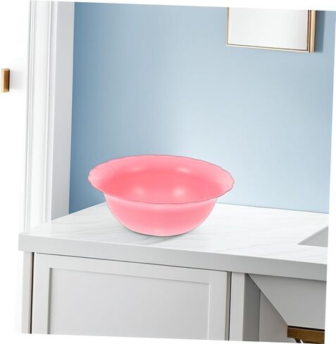 BESTYASH 6Pcs Face Washing Basin Versatile Plastic Wash Basins for Home Salon Spa Use for Cleansing Face Clothes Vegetables Random Colors in Kuwait