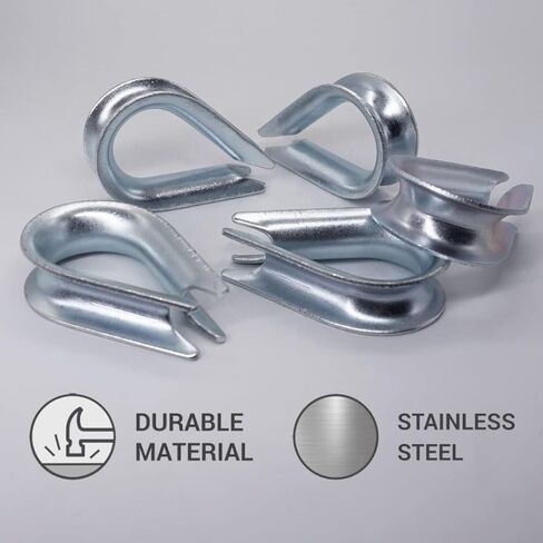 (حزمة من 4) حبل الأسلاك كشوف الصلب المجلفن 1/2 "(12 مم) in Saudi Arabia