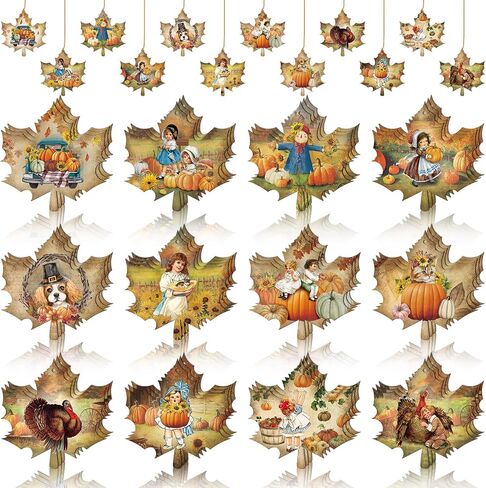 30 Pcs Summer Wood Hanging Ornaments Beach Wooden Slices Coconut Pendant Tags Hanging Decoration with String Summer Tree Ornament for Luau Party Supplies Hawaiian Party Decorations, 15 Styles in Saudi Arabia