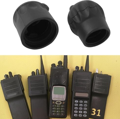ECSiNG 1 Pair of Replacement Volume and Channel Knobs Compatible with Motorola XTS3000 XTS5000 Radios Control Knobs for Smooth Operation in Saudi Arabia