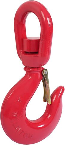11 Ton Swivel Hooks Heavy Duty Swivel Lifting Hook with Latch Swivel Eye Rigging Hook Rotating Crane Hook Alloy Steel Swivel Lifting Hooks Rigging for Engines Cranes Hoists with 24251lbs Load Limit in Kuwait
