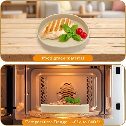 BNOSDM SILICONE CAT BOWN 2 PCS DIGH NON SLIP CAT للطعام الجاف والطعام الرطب ضحلة الإغاثة الإغاثة من الأوعية الأليفة أطباق الأحياء. in Kuwait