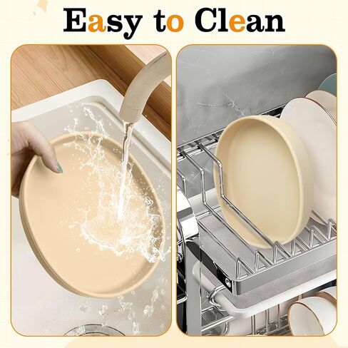 BNOSDM SILICONE CAT BOWN 2 PCS DIGH NON SLIP CAT للطعام الجاف والطعام الرطب ضحلة الإغاثة الإغاثة من الأوعية الأليفة أطباق الأحياء. in Kuwait