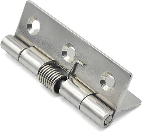 XK517-304 Stainless Steel Spring Hinge Spring Automatic Closing Hinge Spring 0 Degree Return Hinge Return Hinge 1Pcs(XK517-80-304) in Kuwait