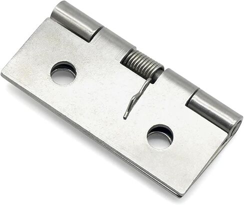 XK517-304 Stainless Steel Spring Hinge Spring Automatic Closing Hinge Spring 0 Degree Return Hinge Return Hinge 1Pcs(XK517-80-304) in Kuwait