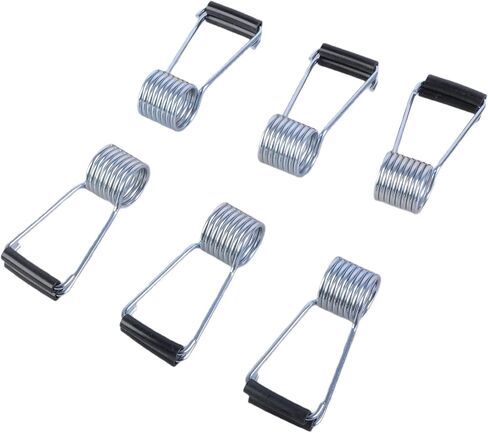 6Pcs Butterfly Spring Door Close Spring Hinge Butt Hinge Pin Door SelfClosing Accessories Enduring SelfClosing in Kuwait