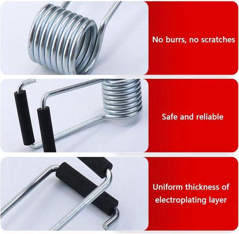 6Pcs Butterfly Spring Door Close Spring Hinge Butt Hinge Pin Door SelfClosing Accessories Enduring SelfClosing in Kuwait