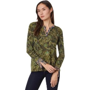 Johnny Was Women's The Janie Favorite Split Neck Top