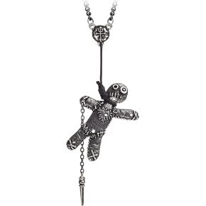 Alchemy Gothic Voodoo Doll Pendant