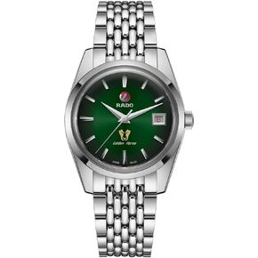Rado Golden Horse Swiss Automatic Watch with Stainless Steel Strap, Silver, 21 (Model: R33930313), Green