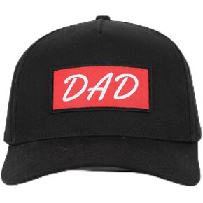 Fatherhood Original Dad" Fitted Snapback Hat Black