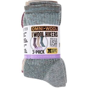 Merino Wool Hiker, Ladies 3-Pack