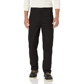 Smith's Workwear Men's Stretch Fleece-Lined Canvas Carpenter Pant