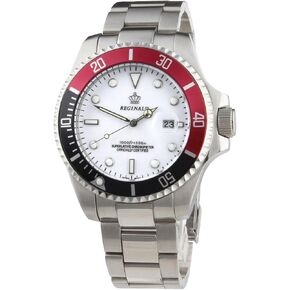 Men Watch Rotatable Bezel Waterproof Sapphire Stainless Steel Date Quartz Black Watches