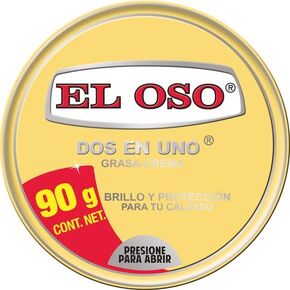 Two in One Shoe Cream and Polish 3.17oz Neutral color El Oso.