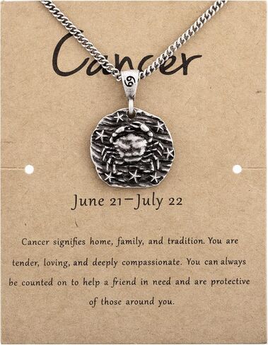 قلادة سبيروتو زودياك للرجال والنساء، قلادة من الفولاذ المقاوم للصدأ 12 كوكبة للرجال، قلادة على شكل برج التنجيم منقوشة على شكل زودياك، هدايا مثالية للرجال والنساء والمراهقين in Kuwait