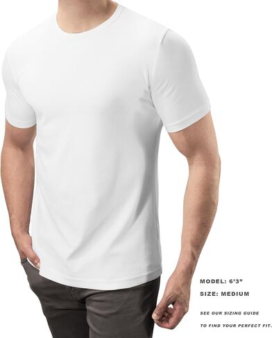 تي شيرت بيما بيما بياقة دائرية | مناسب للرجال النحيفين والطويلين in Kuwait