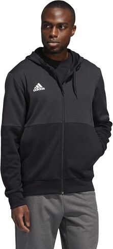 adidas Team Issue Full Zip Jacket Mens FQ0079 Size L Black/White/ in Saudi Arabia