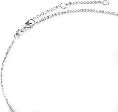 قلادة من الفضة الاسترليني الجانبية الأولية المصغرة in Kuwait