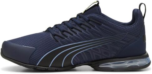 PUMA Men's Voltaic EVO Sneaker, Club Navy Black-Electric Lime, 11 in Saudi Arabia