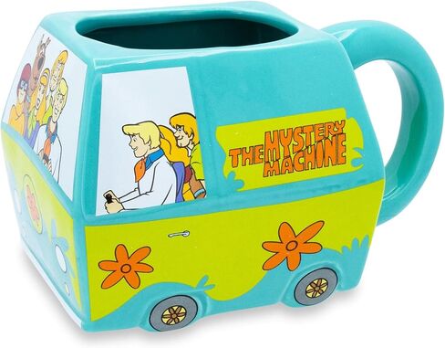 Scooby Doo Mystery Machine Sculpted Ceramic Mug | Large Coffee Cup For Cocoa, Tea | Holds 20 Ounces in Saudi Arabia