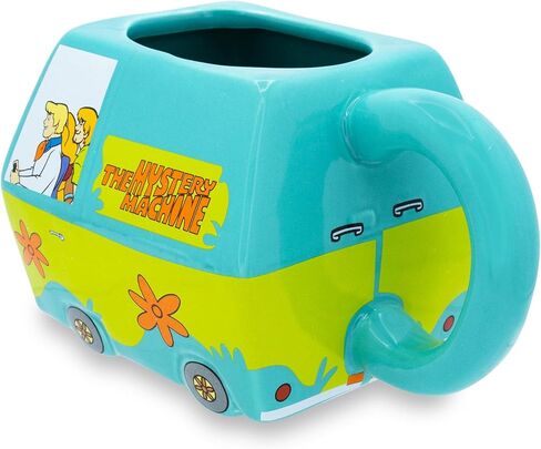 Scooby Doo Mystery Machine Sculpted Ceramic Mug | Large Coffee Cup For Cocoa, Tea | Holds 20 Ounces in Saudi Arabia