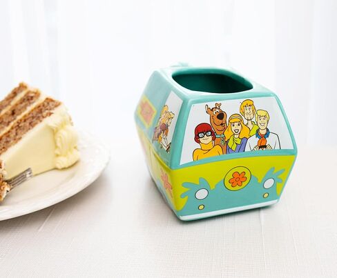 Scooby Doo Mystery Machine Sculpted Ceramic Mug | Large Coffee Cup For Cocoa, Tea | Holds 20 Ounces in Saudi Arabia
