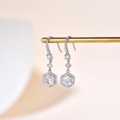 أقراط الثريا مع أقراط الماس تشيكوسلوفاكيا المتدلية ماركيز / مسدس / دمعة كريستال أقراط للنساء تتدلى لحفلات الزفاف وحفلات التخرج in Kuwait