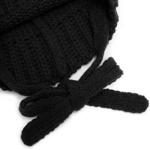 ZLYC قبعة شتوية متماسكة للنساء من ZLYC، قبعة جمجمة للتزلج مكتنزة قابلة للتمدد in Kuwait