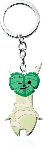 SONGCHANGJEWELRY BOTW Korok سلسلة مفاتيح قلادة-لعبة الشكل أنيمي الملحقات-ياهاها تأثيري مجوهرات هدية الرجال in Saudi Arabia