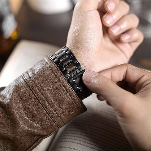 2win ساعة منقوشة للرجال ساعة خشبية مخصصة متعددة الوظائف ساعات مخصصة لعيد الميلاد والذكرى السنوية للزوج وصديقها وخطيبها ورجل العريس in Kuwait