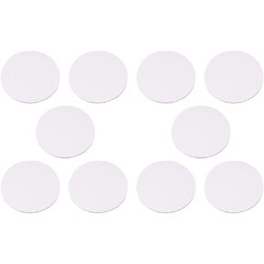 Artibetter 10pcs Round Painting Canvas Panel Boards Canvas Drawing Board Artist Circle Canvas Painting Board for Drawing Painting DIY Student Artists 10cm