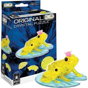 BePuzzled | Frog Original 3D Crystal Puzzle, Ages 12 and Up