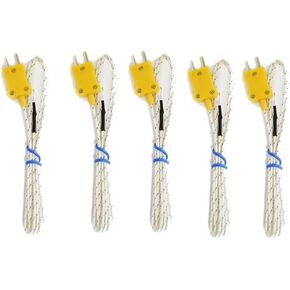 مجموعة من 5 مجسات استشعار من النوع K لمستشعر مزدوج حراري من النوع K ومقياس في نطاق درجة الحرارة -20~482 درجة مئوية، طول الكابل 1 متر in Kuwait