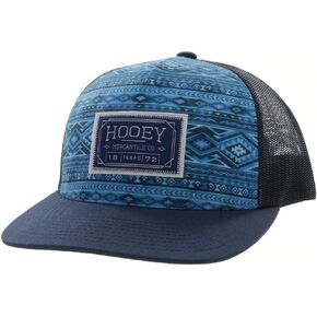 قبعة شبكية خلفية لسائقي الشاحنات من HOOEY للشباب قابلة للتعديل (أزرق/أسود - 2202T-BLBK-Y) in Kuwait