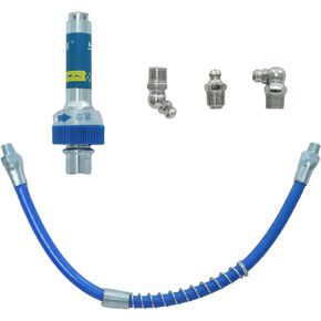 مقرنة الشحوم ذات الضغط العالي، ملحقات تركيبات الشحوم شديدة التحمل، فوهات محول الشحوم من نوع المشبك العاشر للقفل مناسبة لجميع خرطوم مسدسات الشحوم، سريع القفل والتحرير in Kuwait