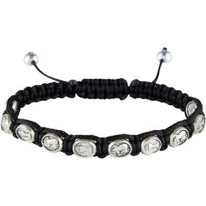 Needzo First Holy Communion Catholic Bracelet, Unique Gift From Godparents, 8 Inches Adjustable