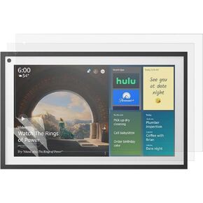 2 Pack Anti Glare Screen Protector For Echo Show 15 15.6 inch Smart Display Laptop Glare& UV Filter Shield Cover Eye Care Film, Matte