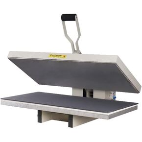 16x32'' Large Format Manual Heat Press Machine, with Full Digital Temperature and Time Display, Double Pressure Rods and Helical Buttons, Infrared Ray Positioning, Gray in Kuwait