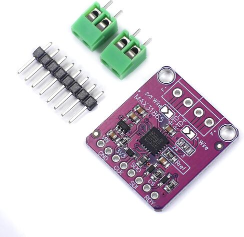 MAX31865 PT100 to PT1000 RTD-to-Digital Converter Board Temperature Thermocouple Sensor Amplifier Module 3.3V/5V for Arduino in Saudi Arabia