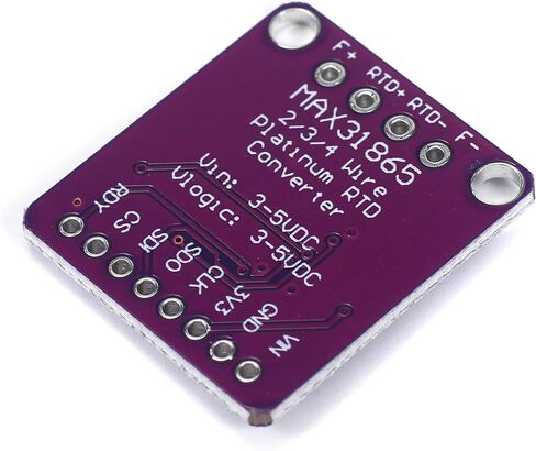 MAX31865 PT100 to PT1000 RTD-to-Digital Converter Board Temperature Thermocouple Sensor Amplifier Module 3.3V/5V for Arduino in Saudi Arabia