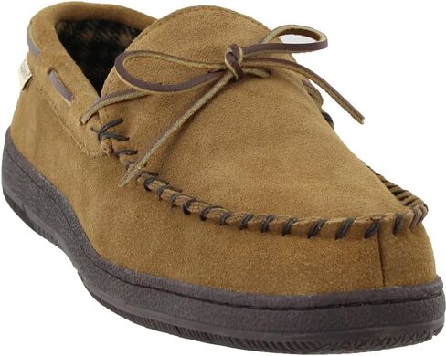 Hideaways by LB Evans Mens Marion Moccasin Casual Slippers Casual - Brown in Saudi Arabia