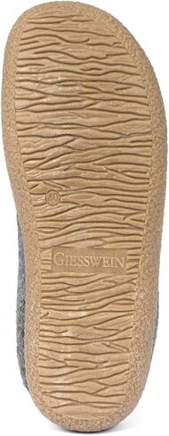 فتحة تهوية Giesswein - شباشب لباد مغلقة للنساء والرجال، نعل مضاد للانزلاق، أحذية مفتوحة دافئة مع وسادة قدم قابلة للاستبدال in Kuwait