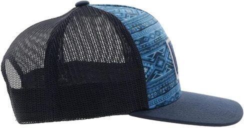قبعة شبكية خلفية لسائقي الشاحنات من HOOEY للشباب قابلة للتعديل (أزرق/أسود - 2202T-BLBK-Y) in Kuwait