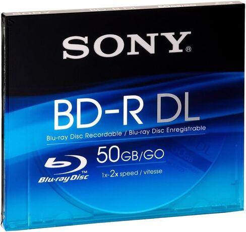 Sony Blu-Ray Disc 50GB Recordable Dual Layer 4x. in Saudi Arabia