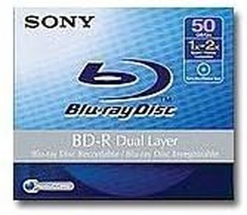 Sony Blu-Ray Disc 50GB Recordable Dual Layer 4x. in Saudi Arabia