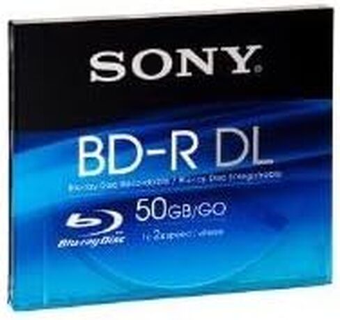 Sony Blu-Ray Disc 50GB Recordable Dual Layer 4x. in Saudi Arabia