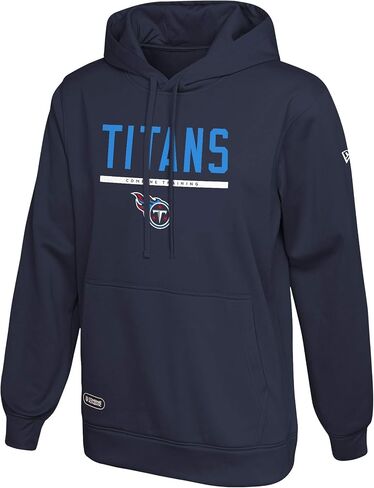 New Era NFL Men's Safety Performance Pullover Hooded Sweatshirt, Pro Football Fleece Hoodie in Saudi Arabia